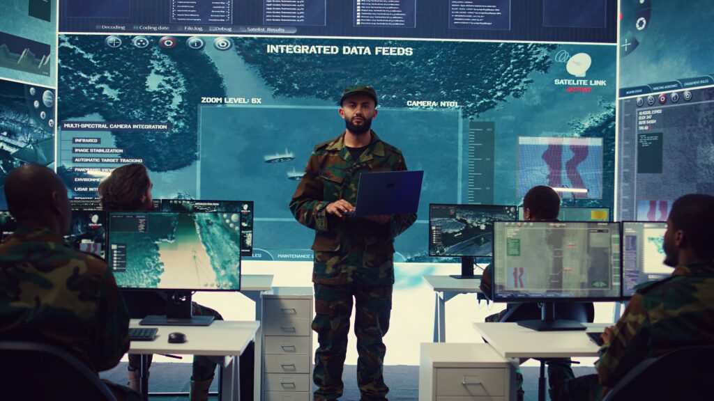 special operations soldier allocating resources based on mission needs